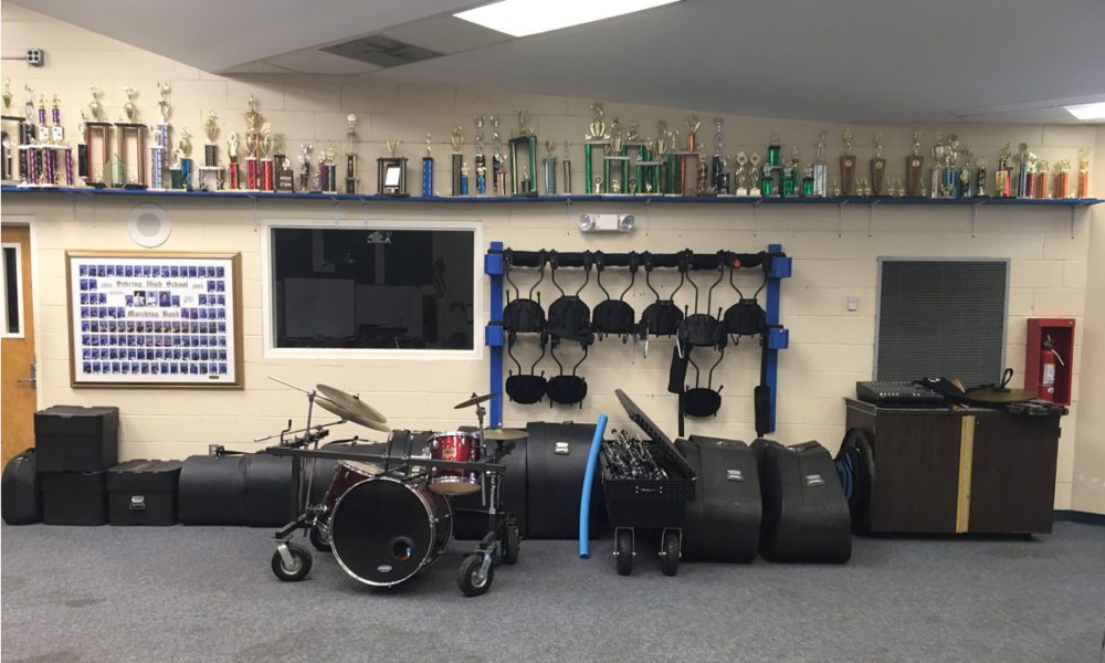Halftime Magazine—Band Room Makeover Makes the Most of Space