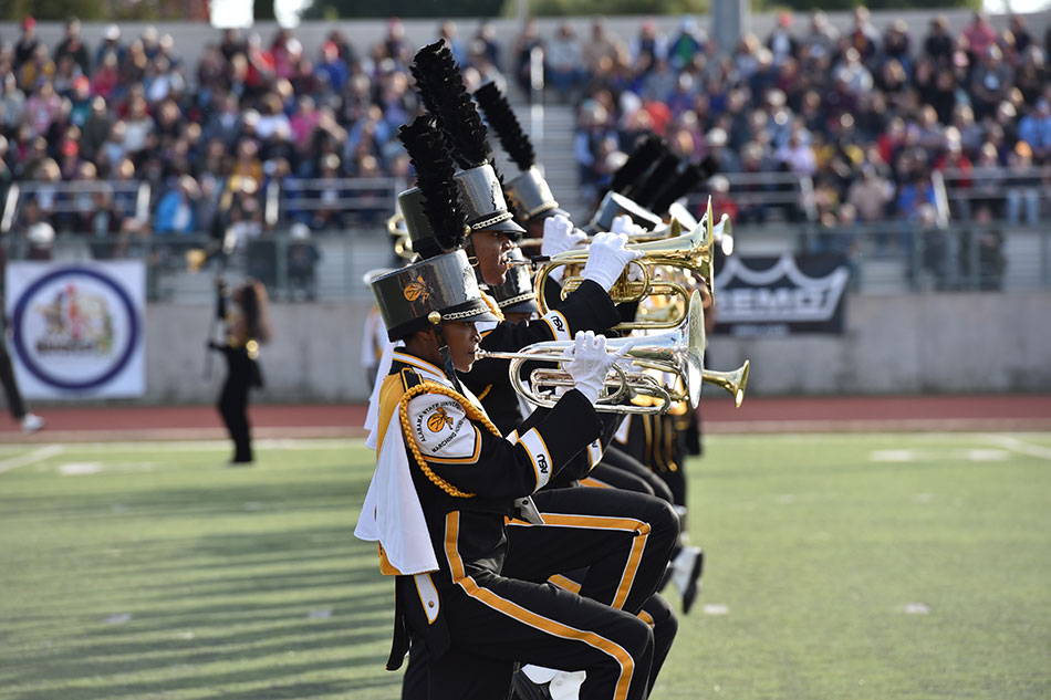 The Alabama State University Mighty Marching Hornets